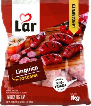linguiça Toscana 1kg Resfriada