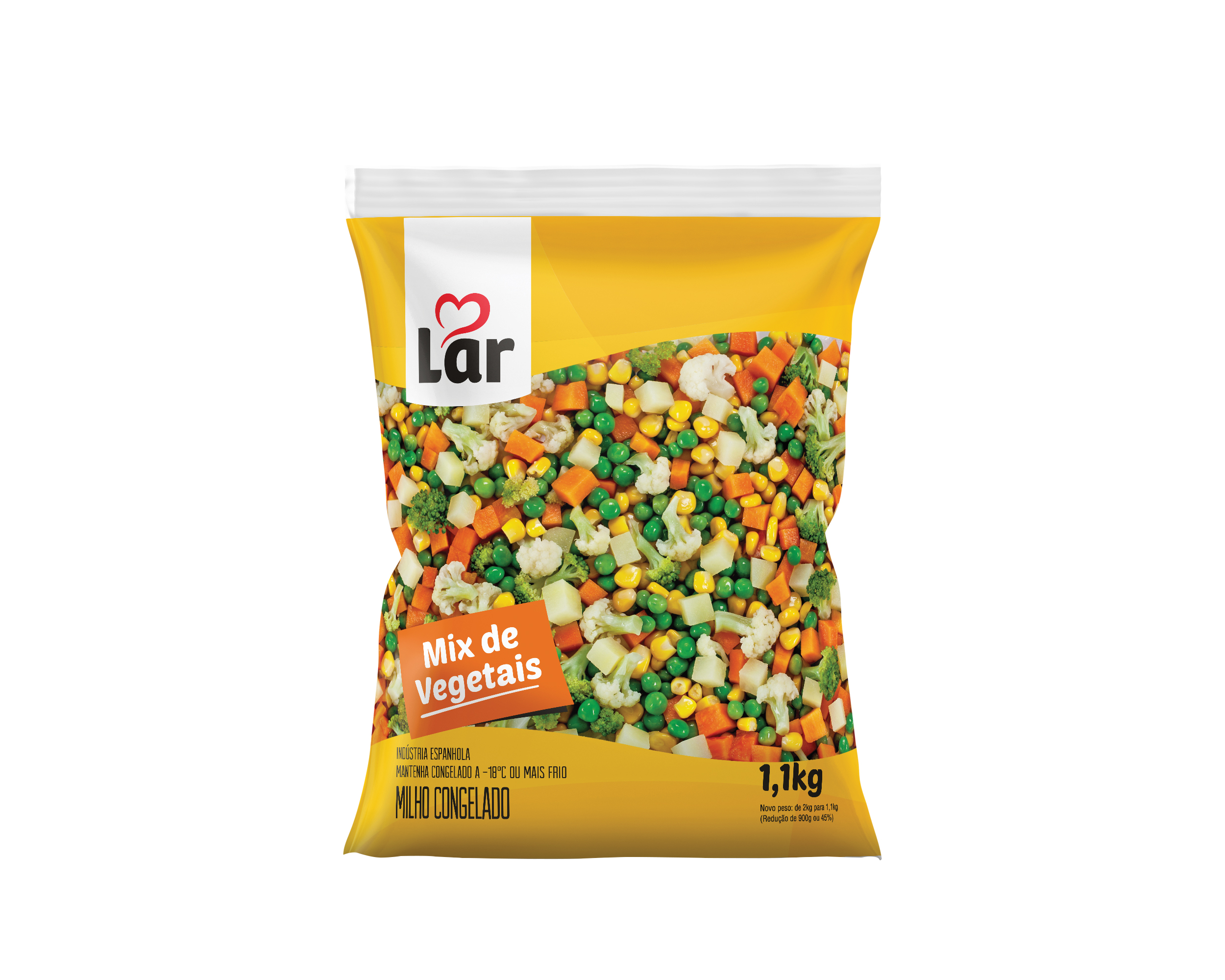mix vegetais 1,1kg - vegetais
