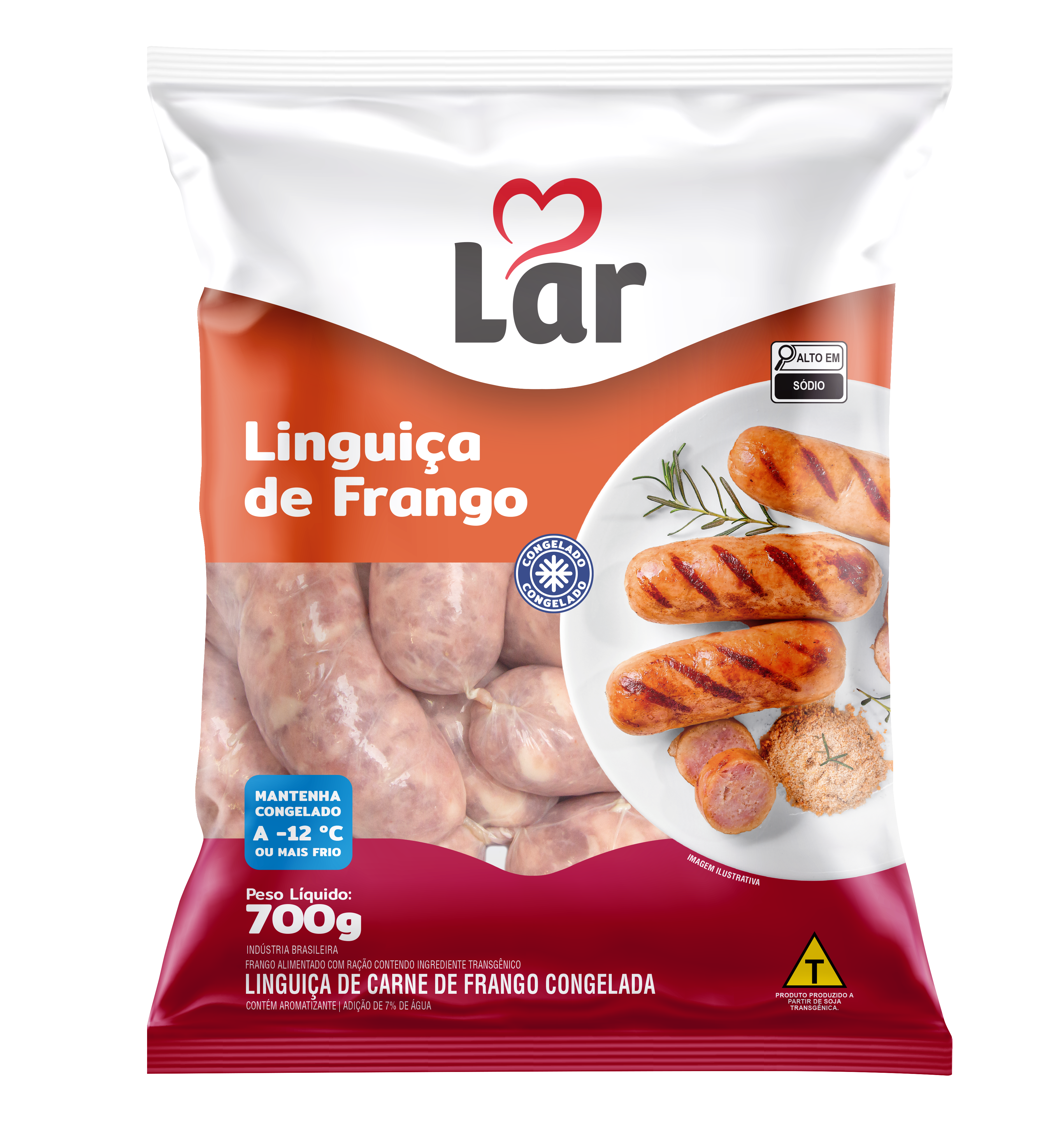 LINGUIÇA CONGELADA DE FRANGO GROSSA 700G copiar