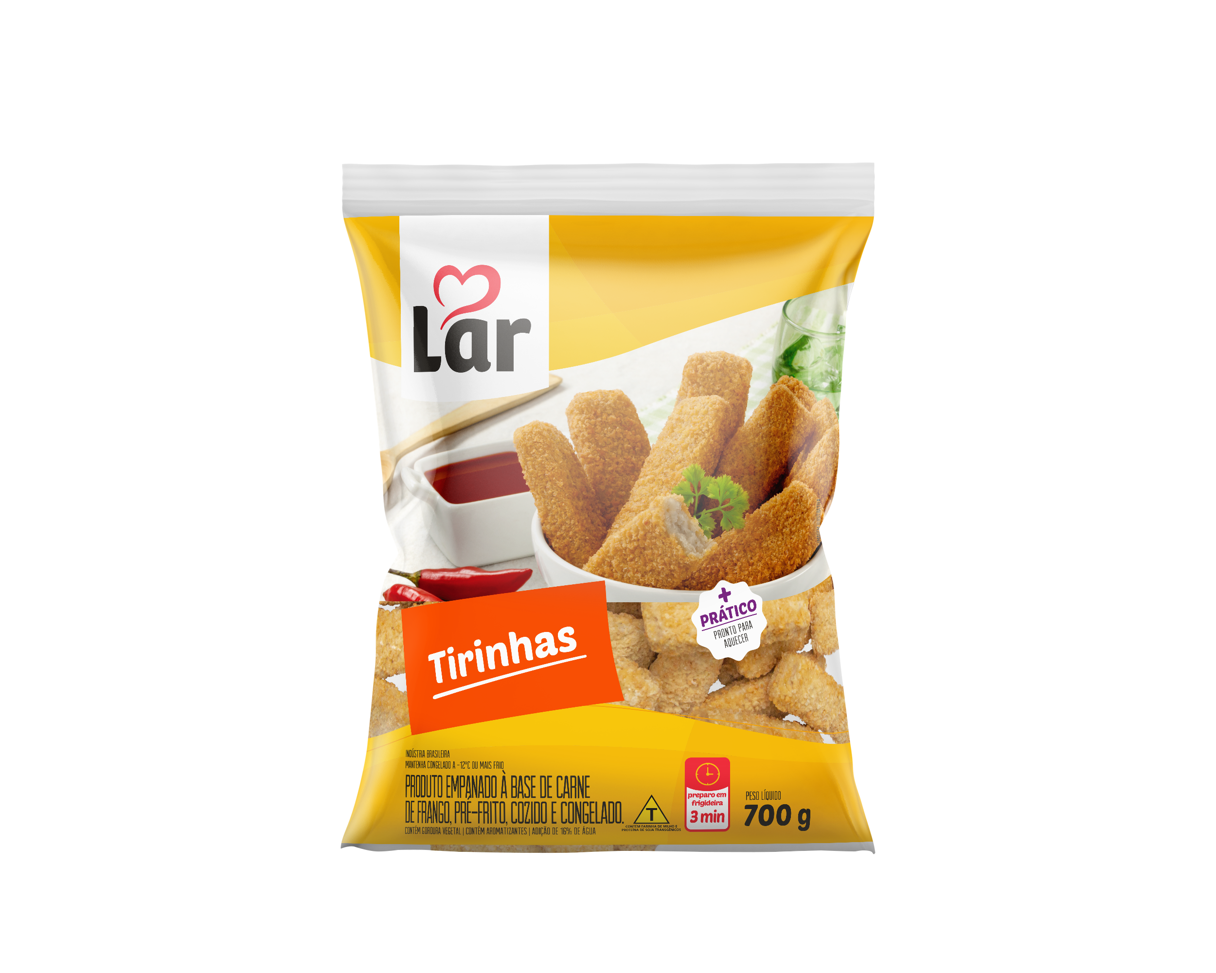 Tirinhas 700g - Empanado