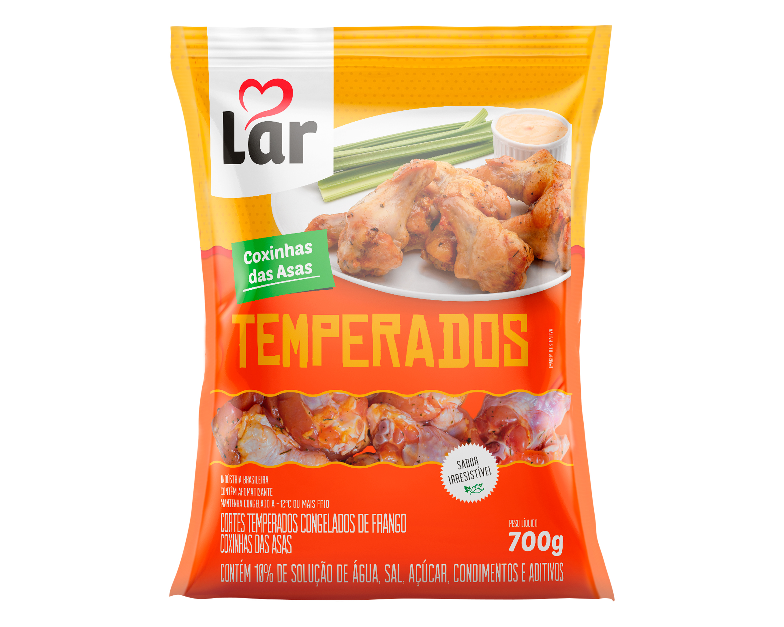 TEMPERADOS - coxinha das assas - 700g
