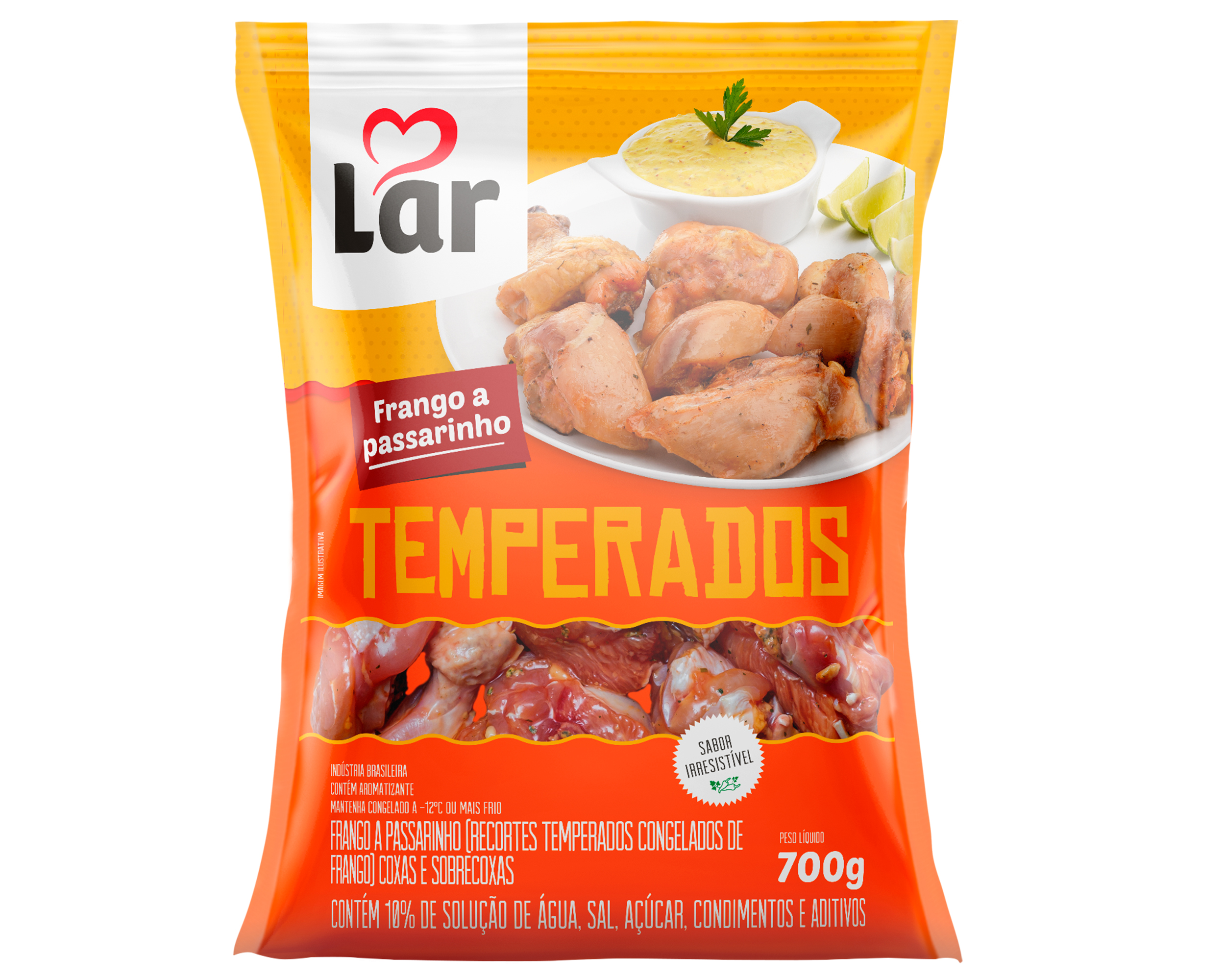 TEMPERADOS - frango a passarinho - 700g