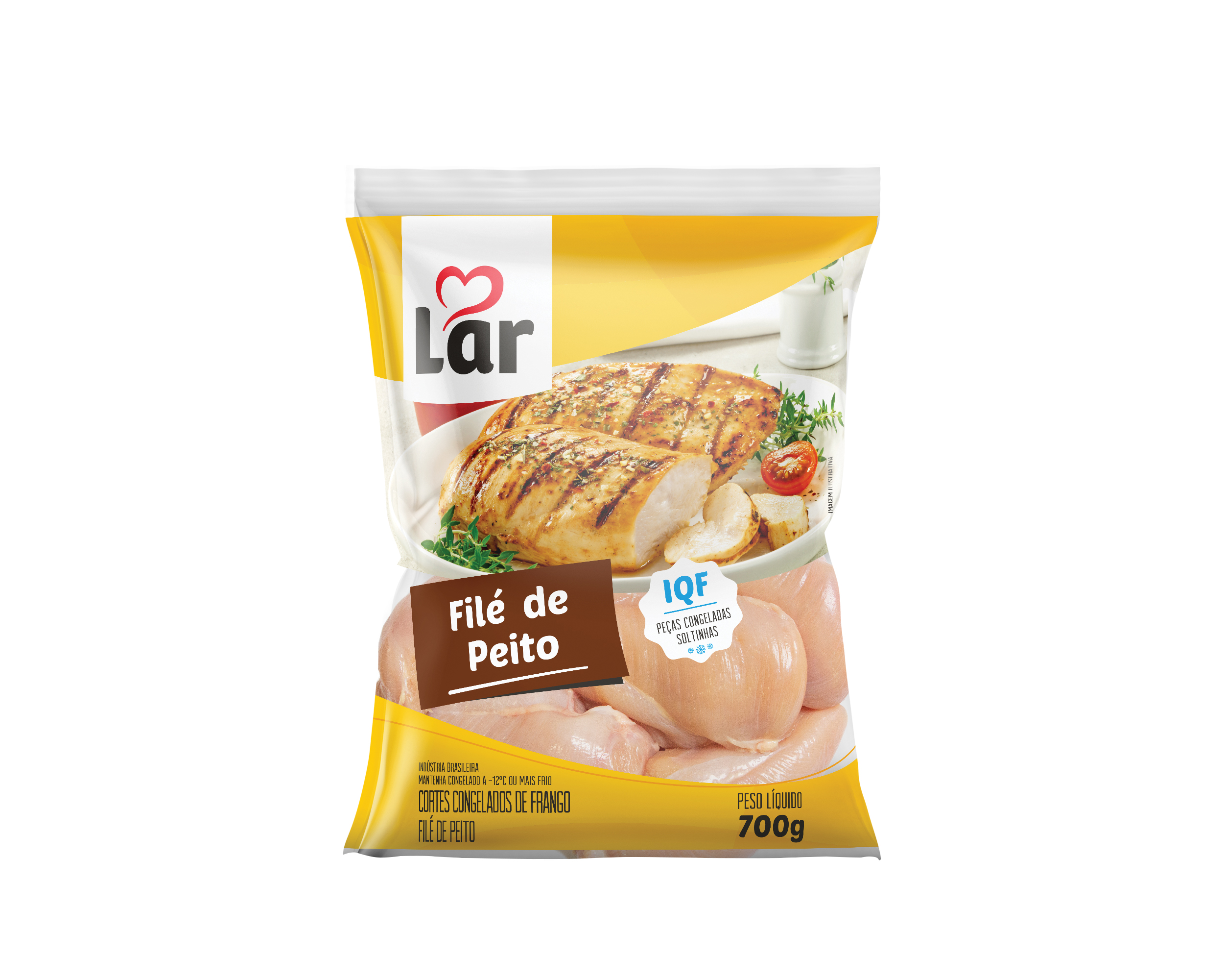 Filé de peito 700g - IQF