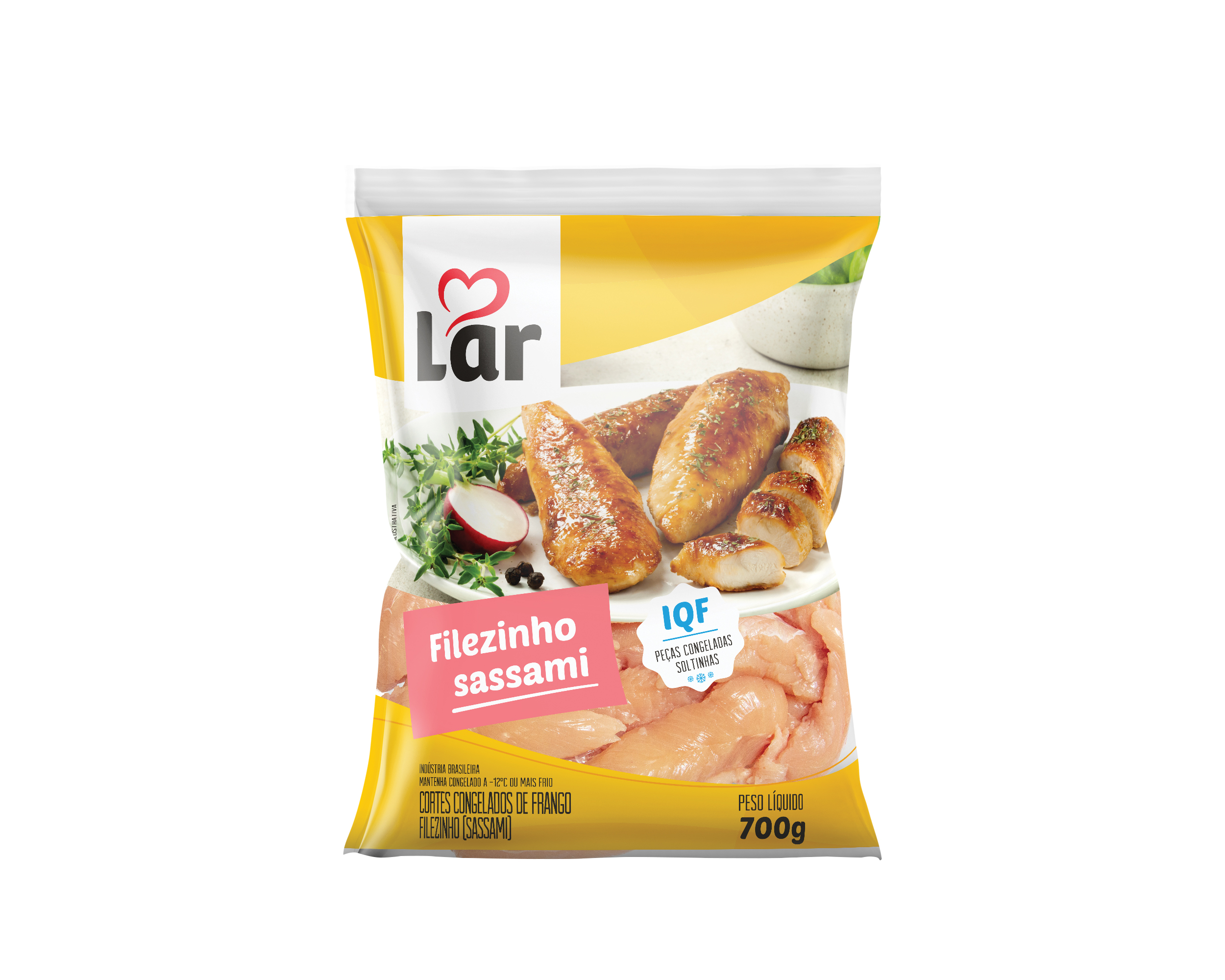Filezinho Sassami 700g - IQF