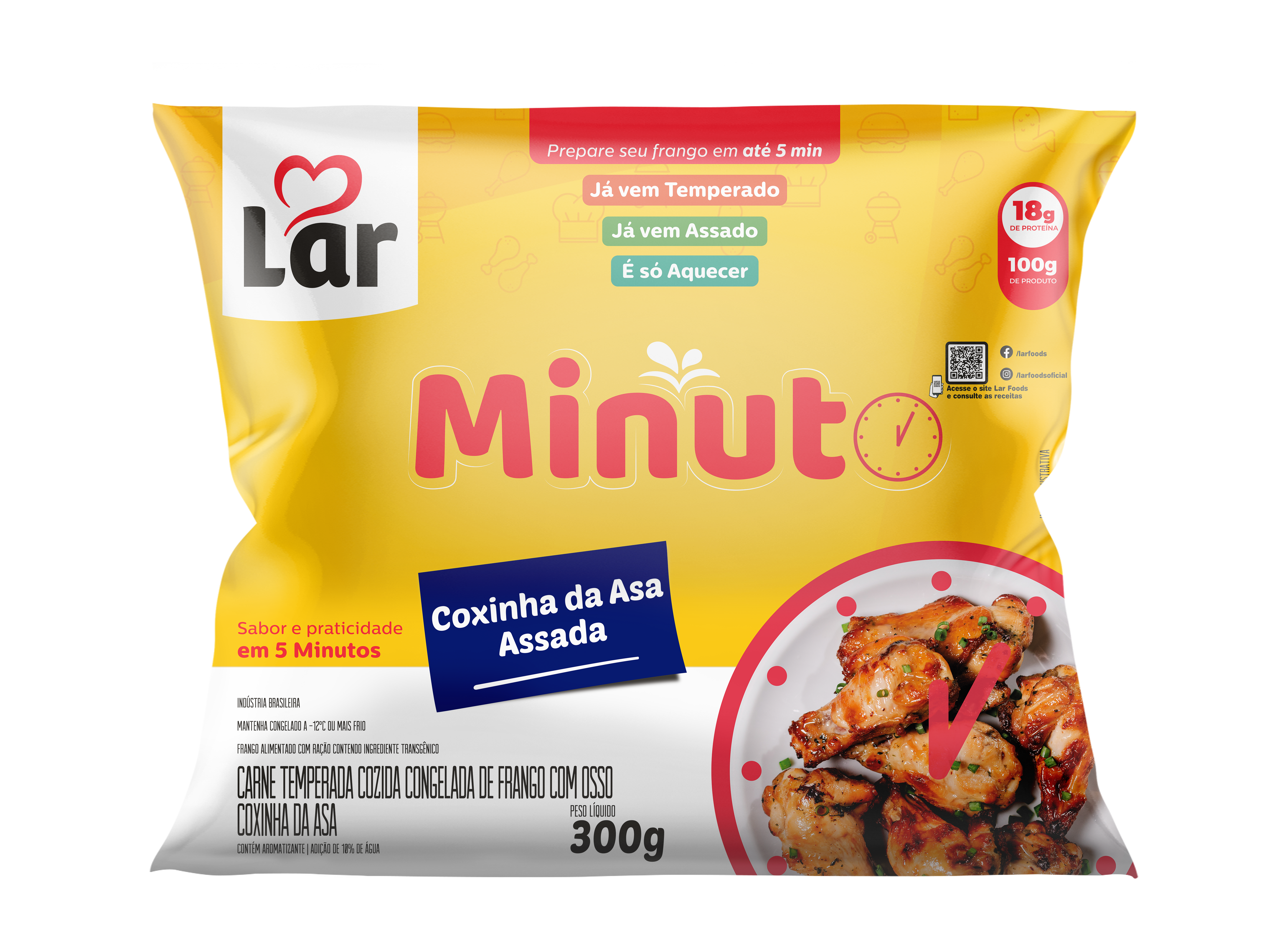Modelo Coxinha da Asa Linha Minuto
