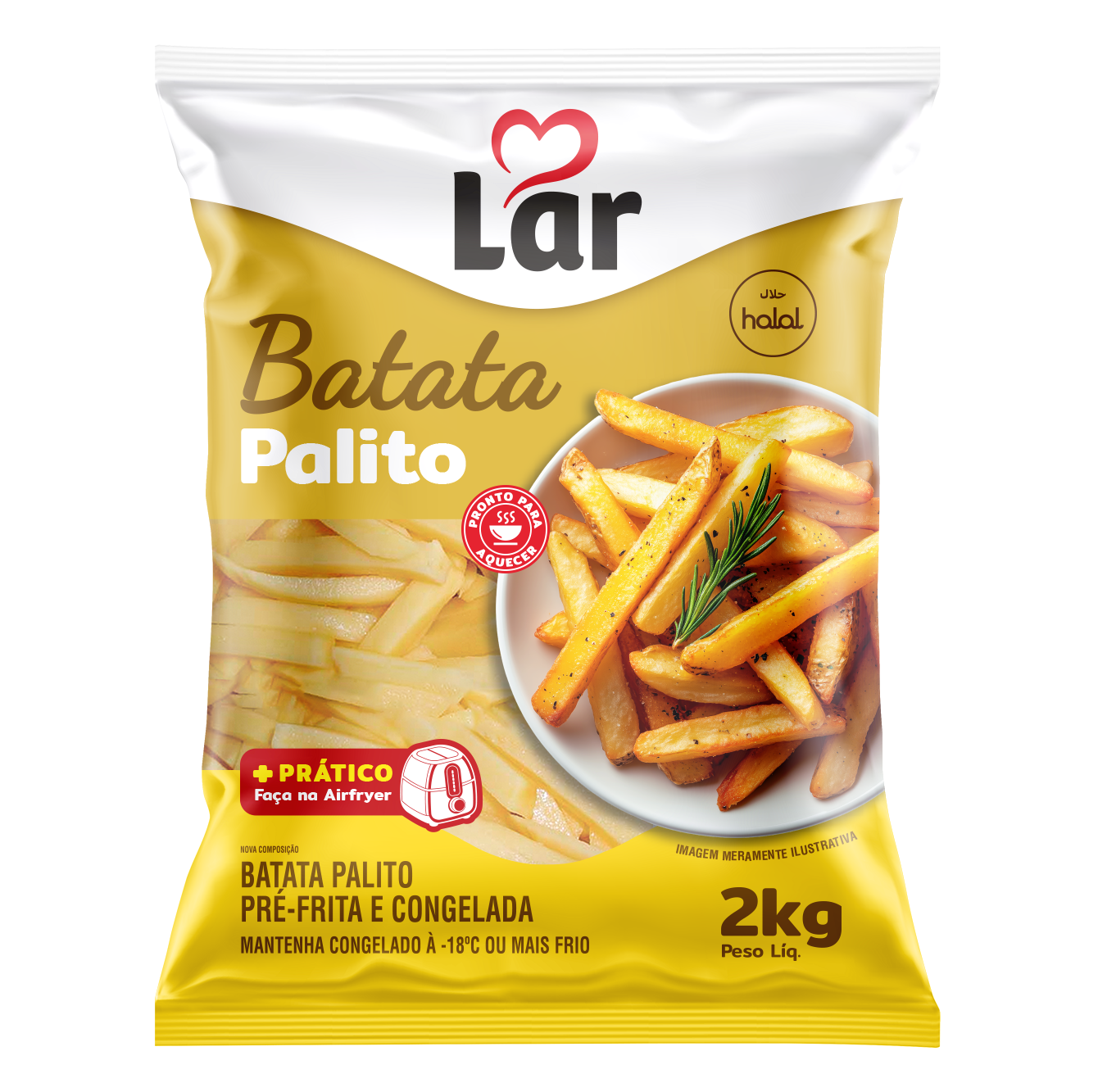 BATATA PALITO 2KG - Hallal copiar